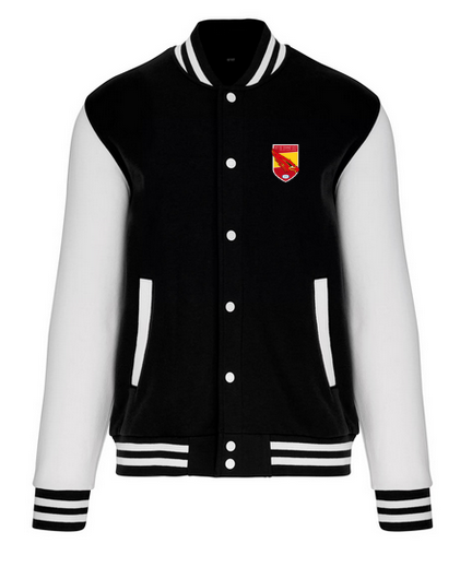 Blouson molleton teddy Unisexe - avec logo du Club - K497