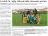 07/04/2018 : Le Club de rugby fait un belle passe aux jeunes